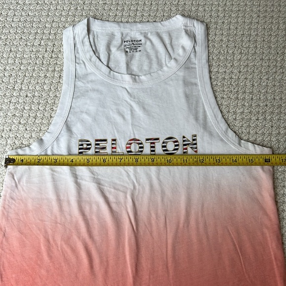 EUC Peloton ombré tank top size Extra Small - Picture 4 of 7